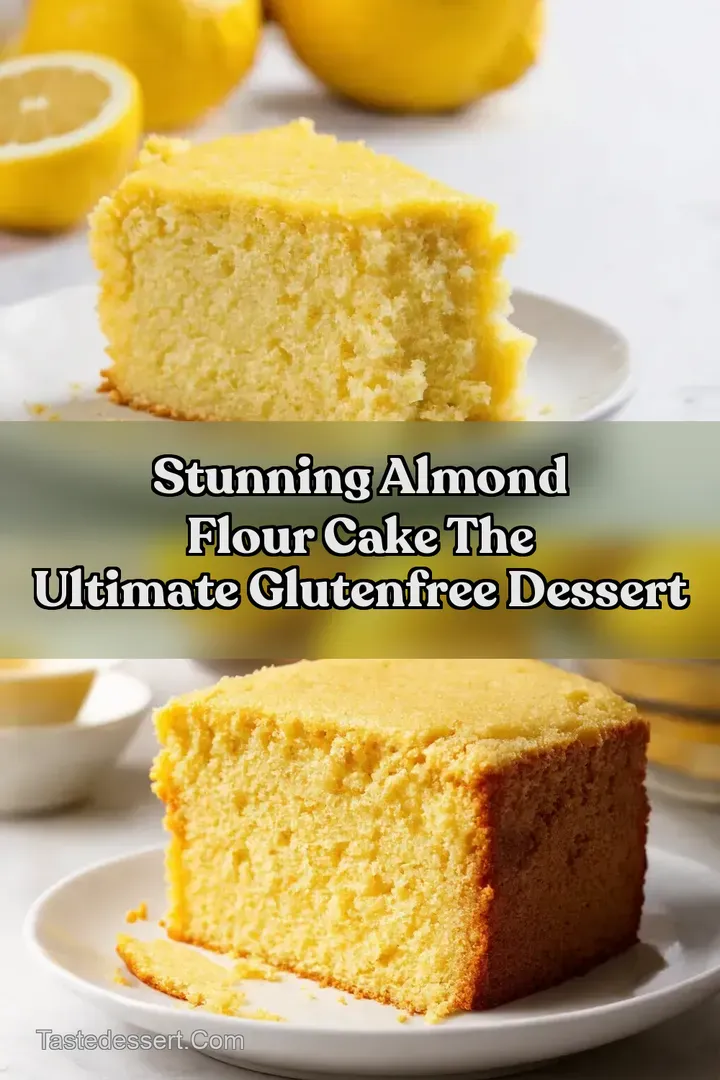 Stunning Almond Flour Cake The Ultimate GlutenFree Dessert