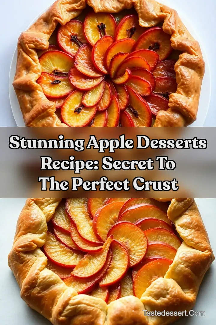 Stunning Apple Desserts Recipe: Secret to the Perfect Crust : PIN FOR LATER Stunning Apple Desserts Recipe: Secret to the Perfect Crust