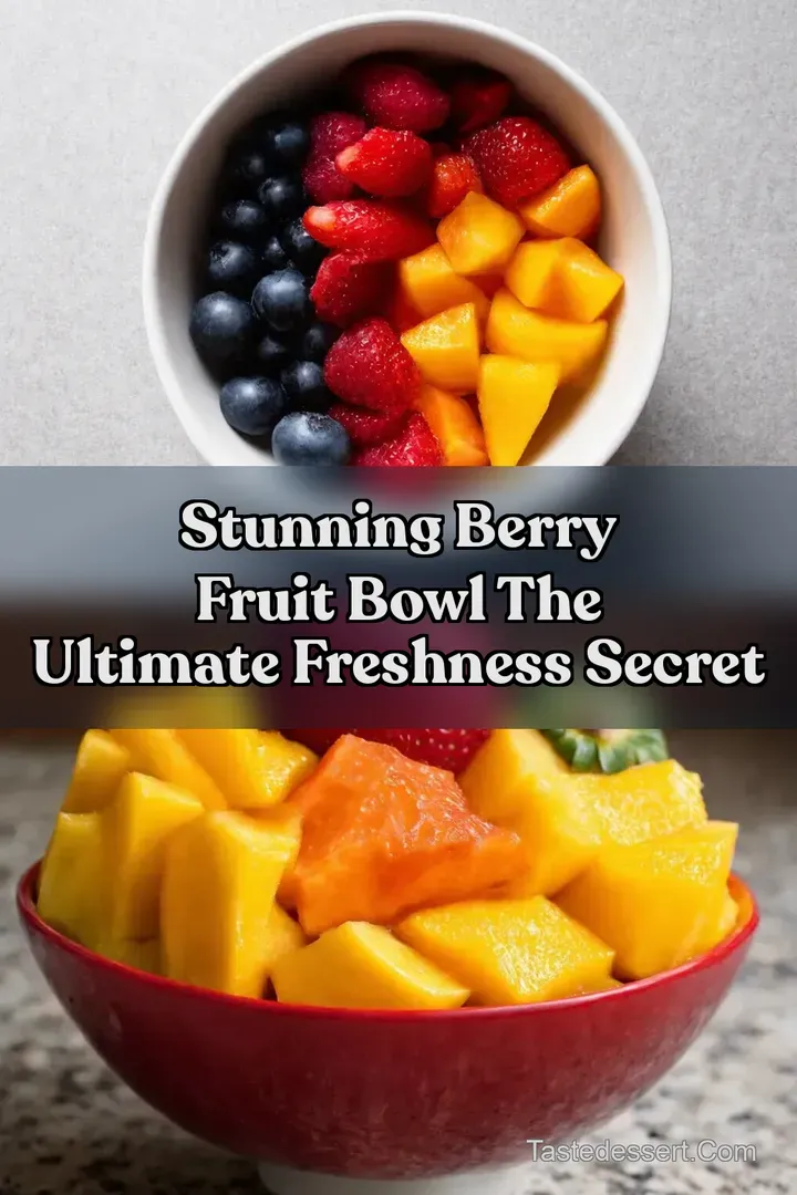 Stunning Berry Fruit Bowl The Ultimate Freshness Secret