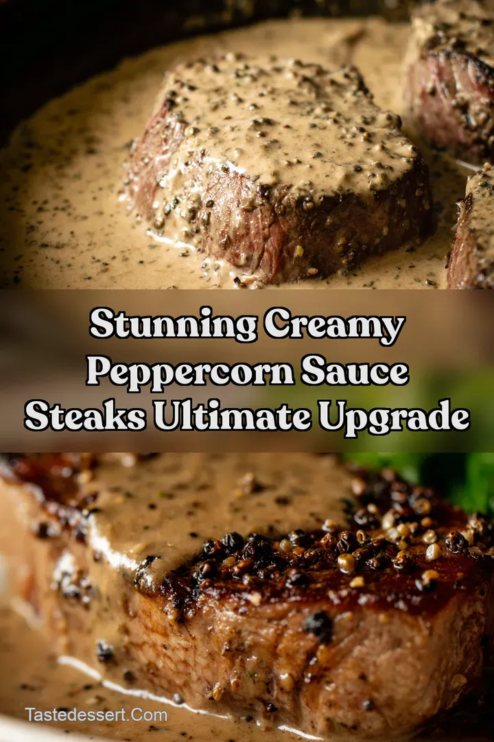 Stunning Creamy Peppercorn Sauce Steaks Ultimate Upgrade : PIN FOR LATER Stunning Creamy Peppercorn Sauce Steaks Ultimate Upgrade