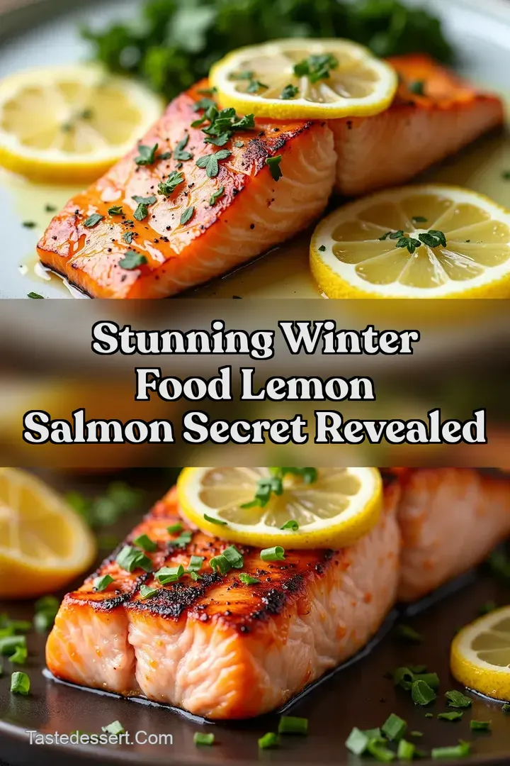 Stunning Winter Food Lemon Salmon Secret REVEALED