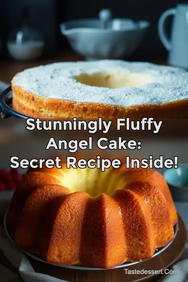 Stunningly Fluffy Angel Cake: Secret Recipe Inside!