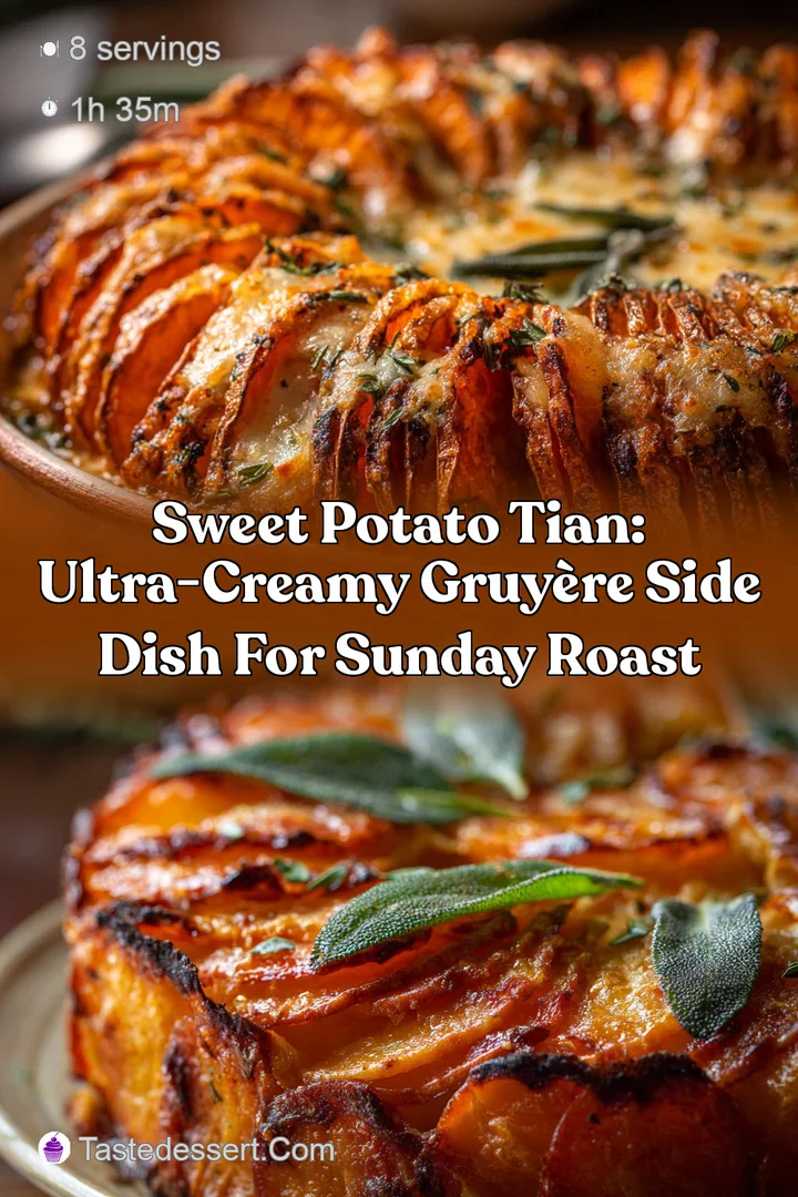 Sweet Potato Tian: Ultra-Creamy Gruy&egrave;re Side Dish for Sunday Roast