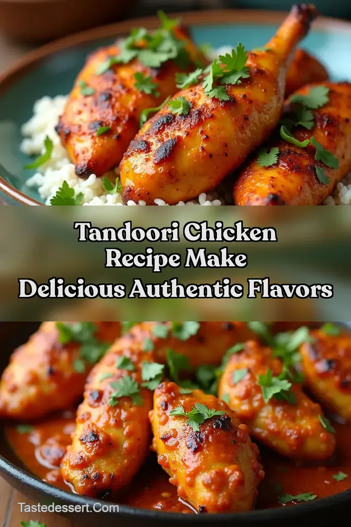 Tandoori Chicken Recipe Make Delicious Authentic Flavors