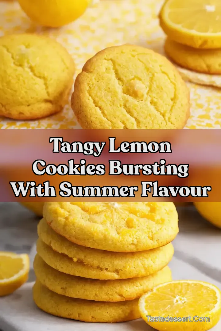 Tangy Lemon Cookies Bursting With Summer Flavour