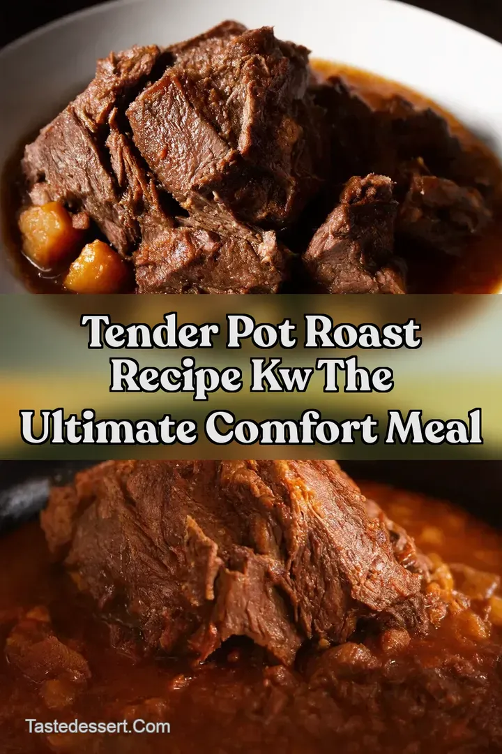Tender Pot Roast Recipe kw The Ultimate Comfort Meal