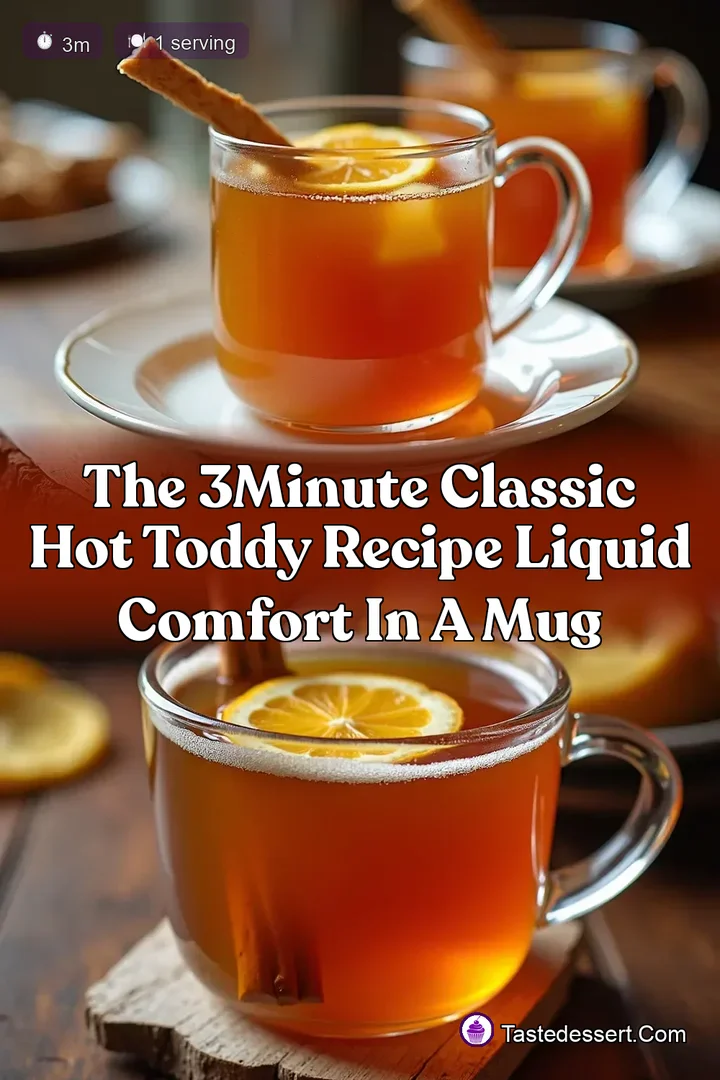 The 3Minute Classic Hot Toddy Recipe Liquid Comfort in a Mug