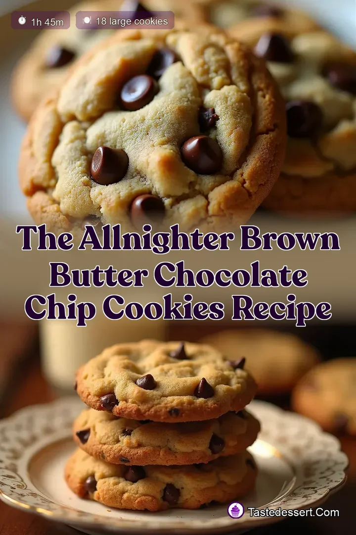 The AllNighter Brown Butter Chocolate Chip Cookies Recipe