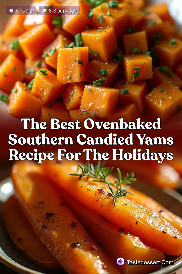 The Best OvenBaked Southern Candied Yams Recipe for the Holidays