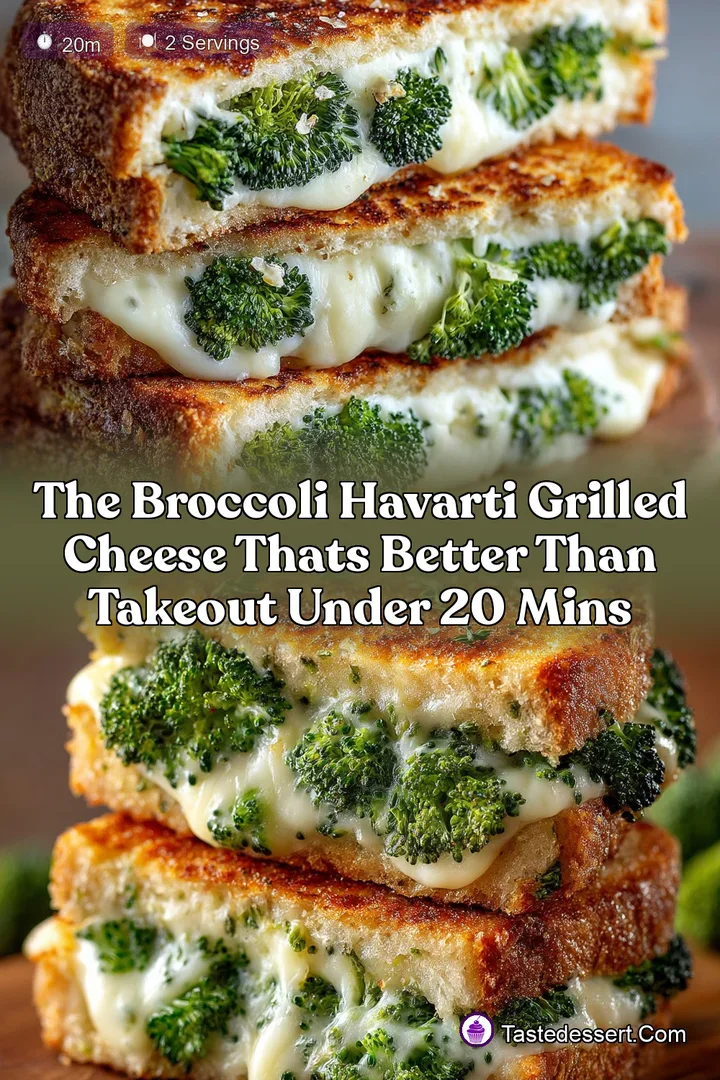 The Broccoli Havarti Grilled Cheese Thats Better Than Takeout Under 20 Mins