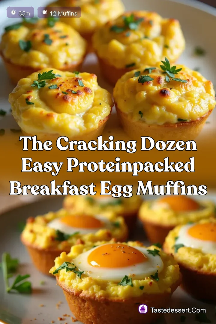 The Cracking Dozen Easy ProteinPacked Breakfast Egg Muffins