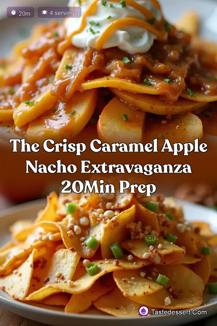 The Crisp Caramel Apple Nacho Extravaganza 20Min Prep