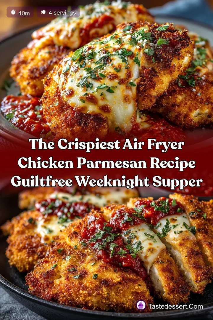 The Crispiest Air Fryer Chicken Parmesan Recipe GuiltFree Weeknight Supper