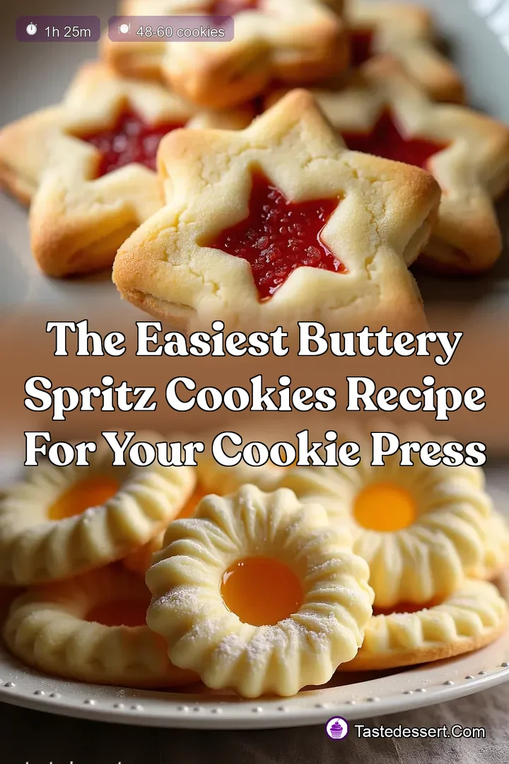 The Easiest Buttery Spritz Cookies Recipe for Your Cookie Press