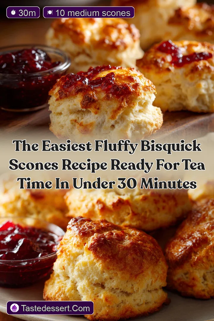 The Easiest Fluffy Bisquick Scones Recipe Ready for Tea Time in Under 30 Minutes