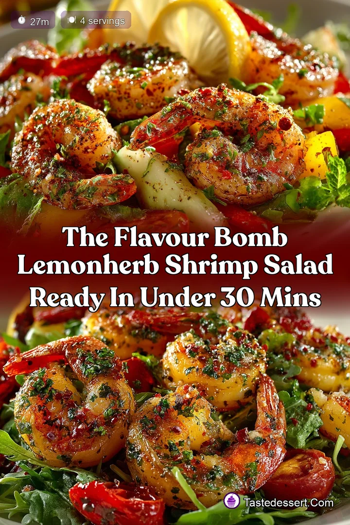 The Flavour Bomb LemonHerb Shrimp Salad Ready in Under 30 Mins