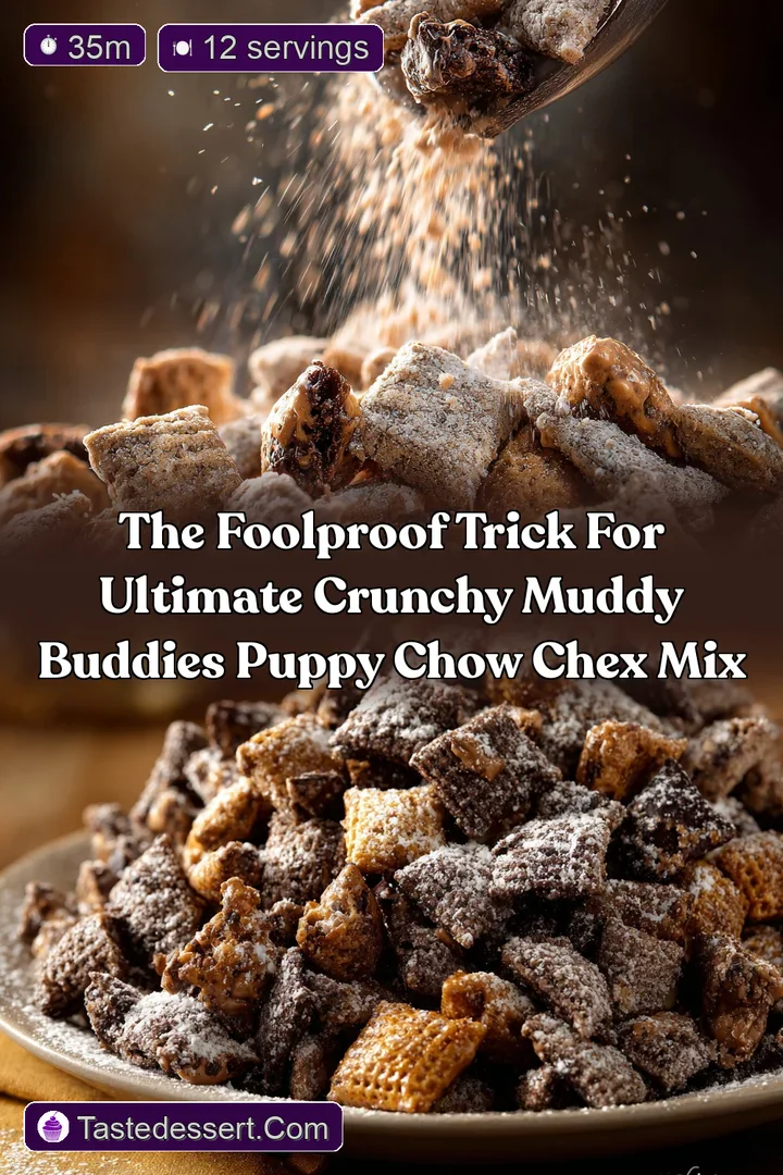 The Foolproof Trick for Ultimate Crunchy Muddy Buddies Puppy Chow Chex Mix