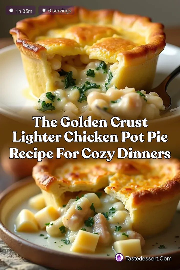 The Golden Crust Lighter Chicken Pot Pie Recipe for Cozy Dinners
