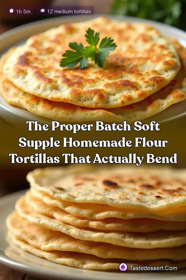 The Proper Batch Soft Supple Homemade Flour Tortillas That Actually Bend