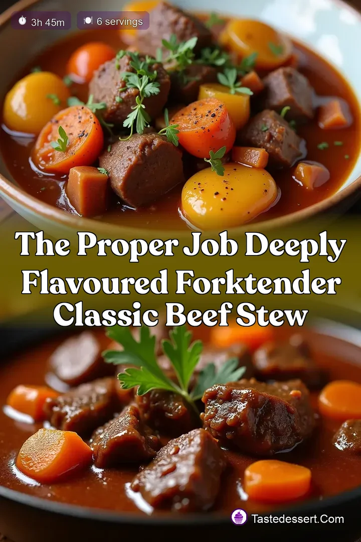 The Proper Job Deeply Flavoured ForkTender Classic Beef Stew
