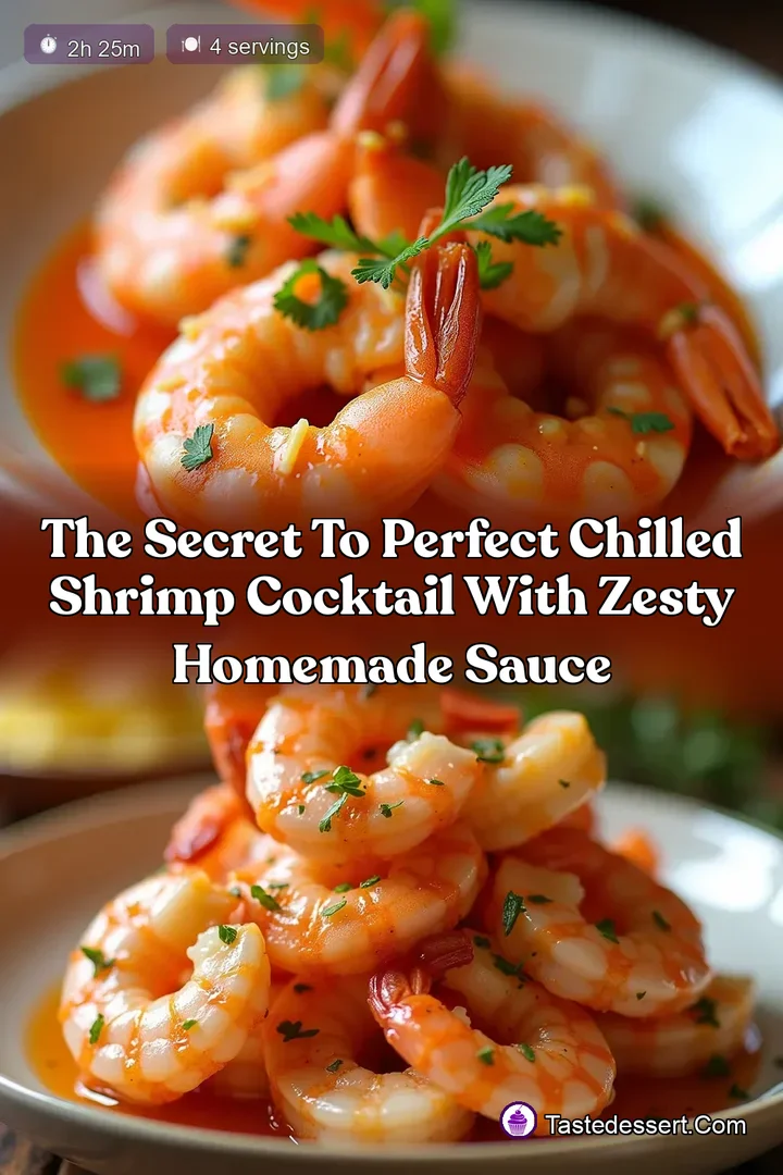 The Secret to Perfect Chilled Shrimp Cocktail with Zesty Homemade Sauce
