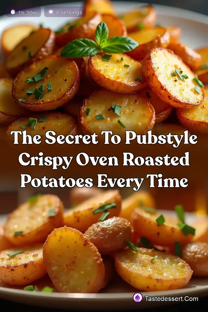 The Secret to PubStyle Crispy Oven Roasted Potatoes Every Time