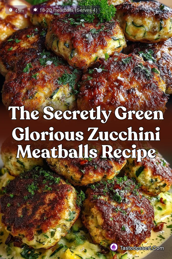The Secretly Green Glorious Zucchini Meatballs Recipe