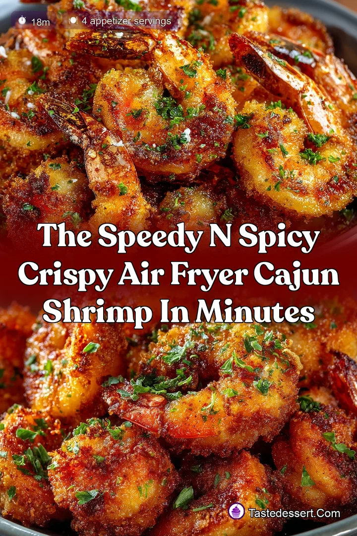 The Speedy N Spicy Crispy Air Fryer Cajun Shrimp in Minutes
