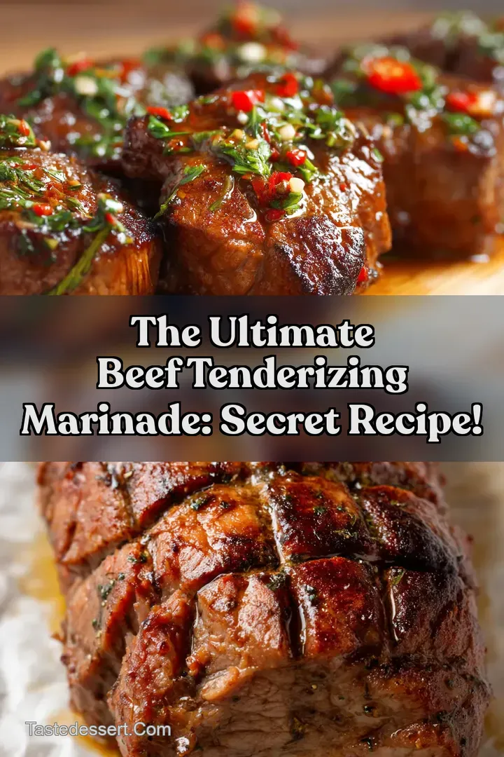 The Ultimate Beef Tenderizing Marinade: Secret Recipe!