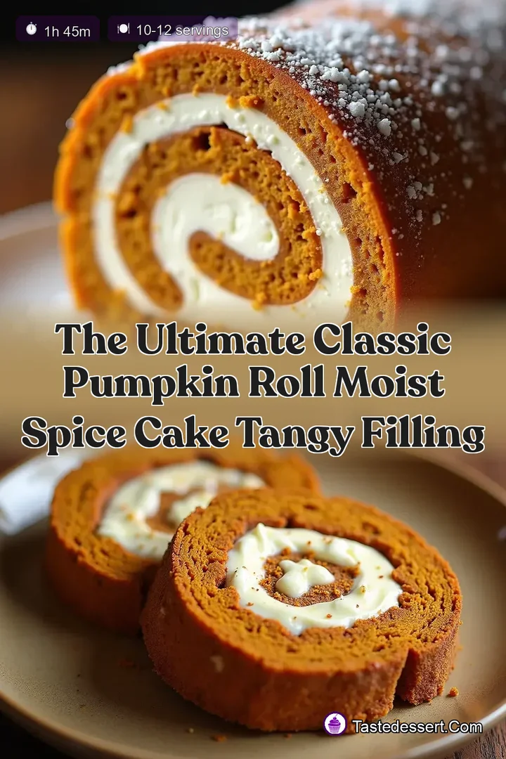 The Ultimate Classic Pumpkin Roll Moist Spice Cake Tangy Filling
