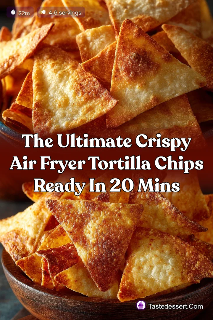 The Ultimate Crispy Air Fryer Tortilla Chips Ready in 20 Mins