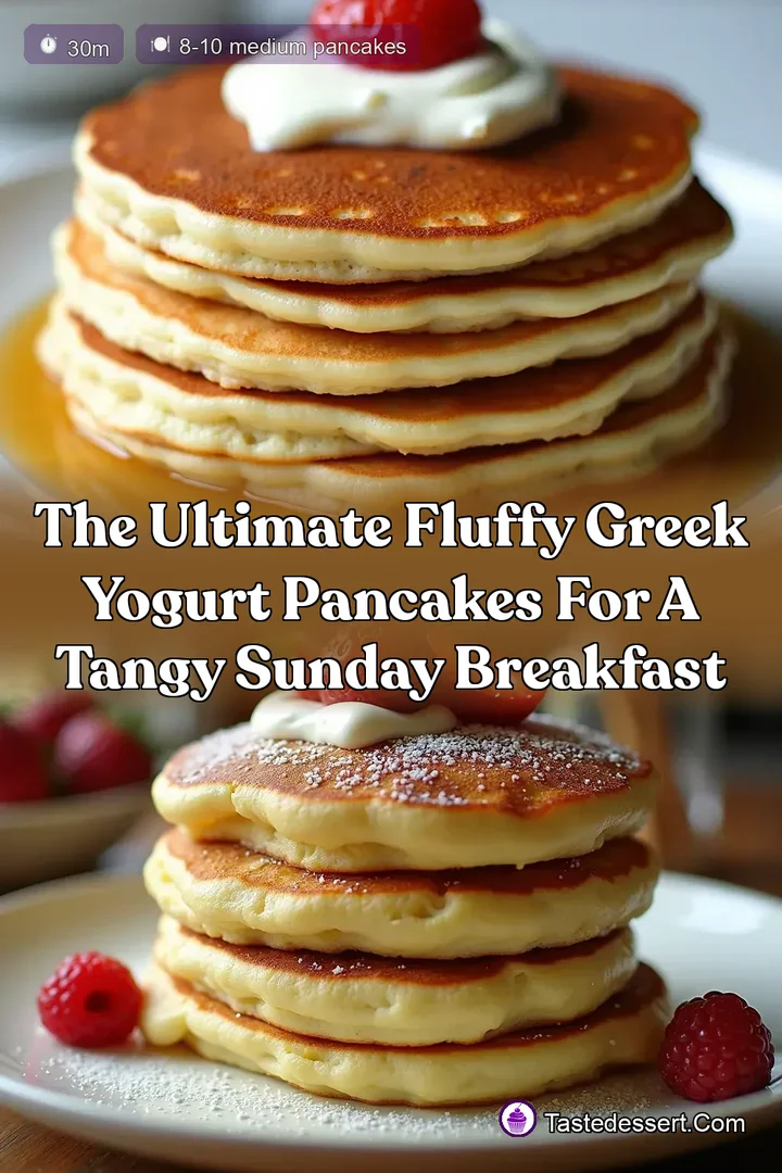 The Ultimate Fluffy Greek Yogurt Pancakes for a Tangy Sunday Breakfast