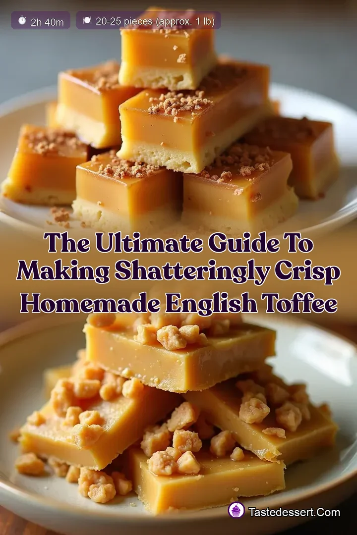 The Ultimate Guide to Making Shatteringly Crisp Homemade English Toffee