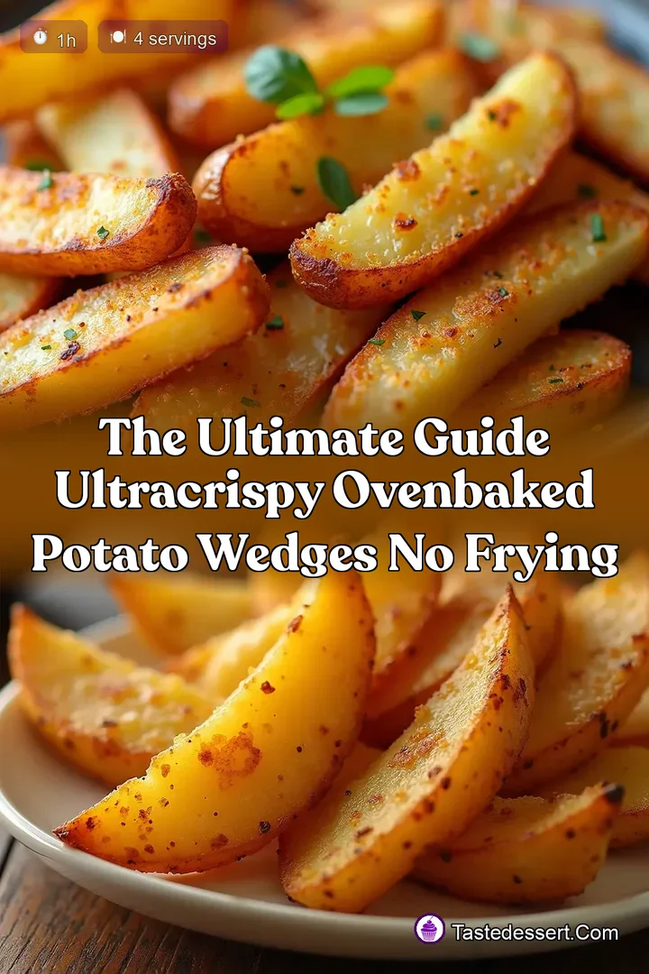The Ultimate Guide UltraCrispy OvenBaked Potato Wedges No Frying