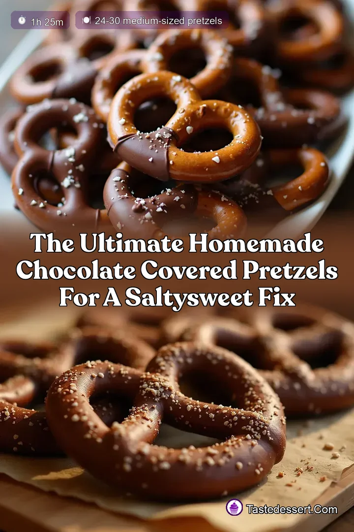 The Ultimate Homemade Chocolate Covered Pretzels for a SaltySweet Fix