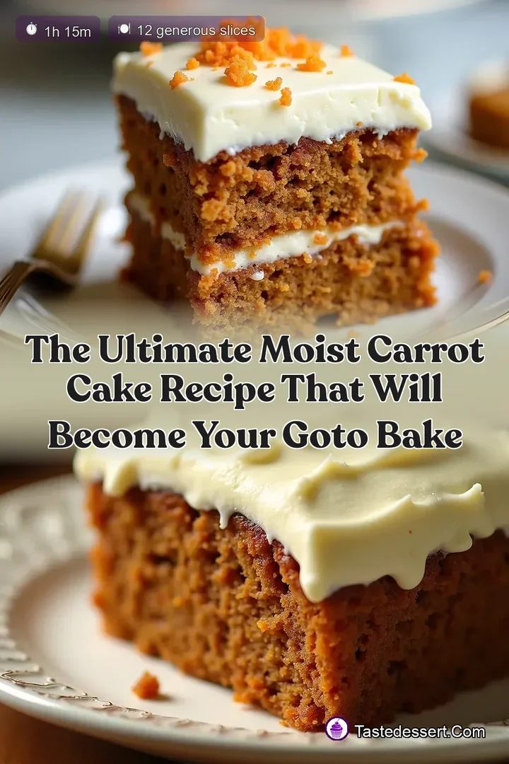 The Ultimate Moist Carrot Cake Recipe That Will Become Your GoTo Bake