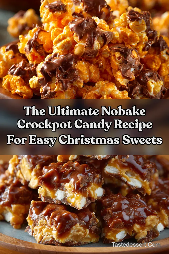 The Ultimate NoBake Crockpot Candy Recipe for Easy Christmas Sweets