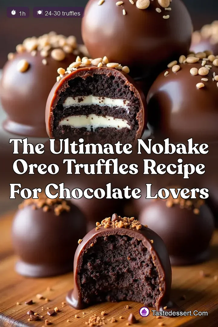The Ultimate NoBake Oreo Truffles Recipe for Chocolate Lovers