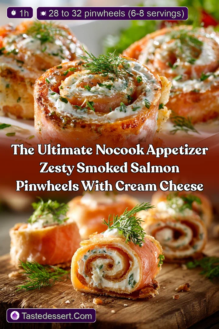 The Ultimate NoCook Appetizer Zesty Smoked Salmon Pinwheels with Cream Cheese