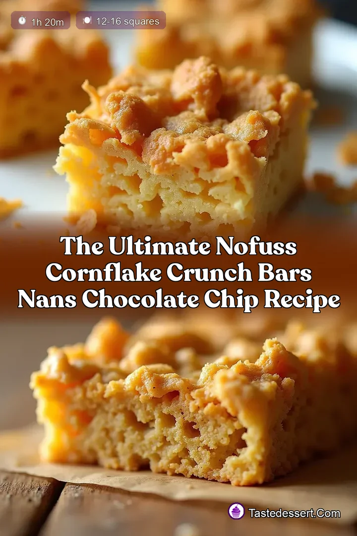 The Ultimate NoFuss Cornflake Crunch Bars Nans Chocolate Chip Recipe