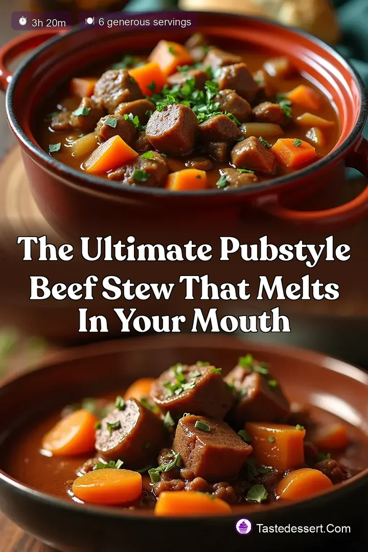 The Ultimate PubStyle Beef Stew That Melts In Your Mouth