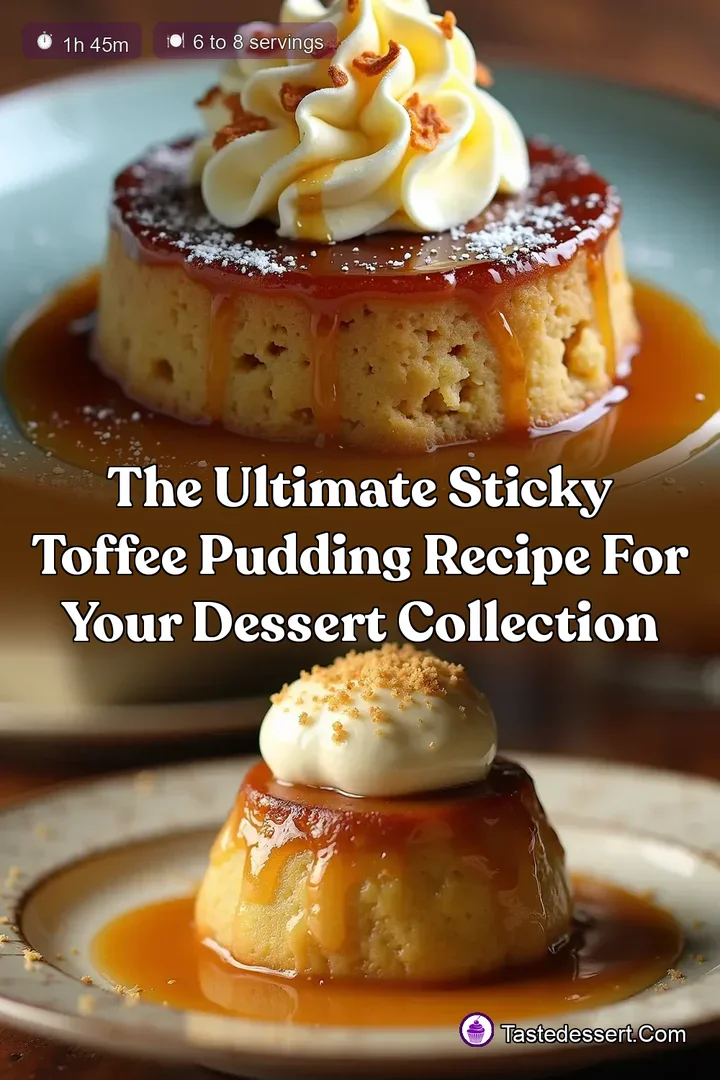 The Ultimate Sticky Toffee Pudding Recipe for Your Dessert Collection