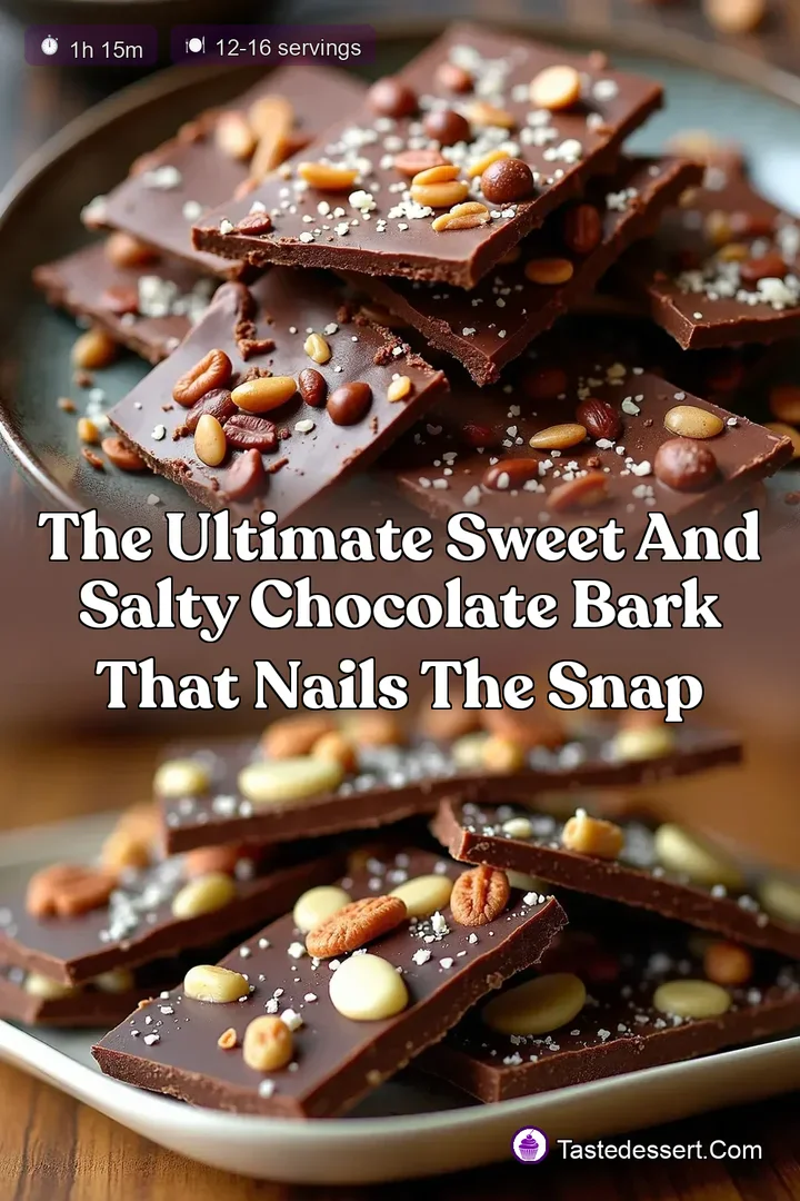 The Ultimate Sweet and Salty Chocolate Bark That Nails the Snap