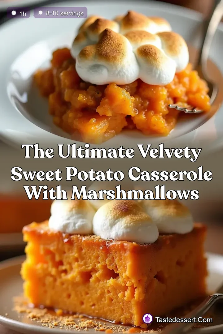 The Ultimate Velvety Sweet Potato Casserole with Marshmallows