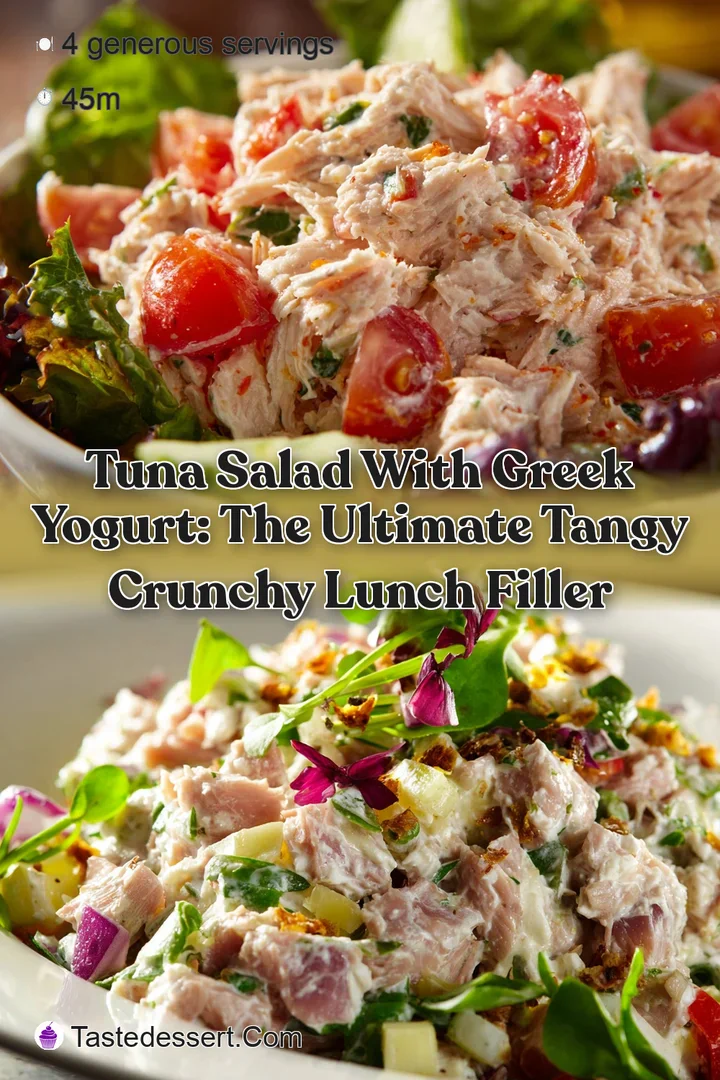 Tuna Salad with Greek Yogurt: The Ultimate Tangy Crunchy Lunch Filler