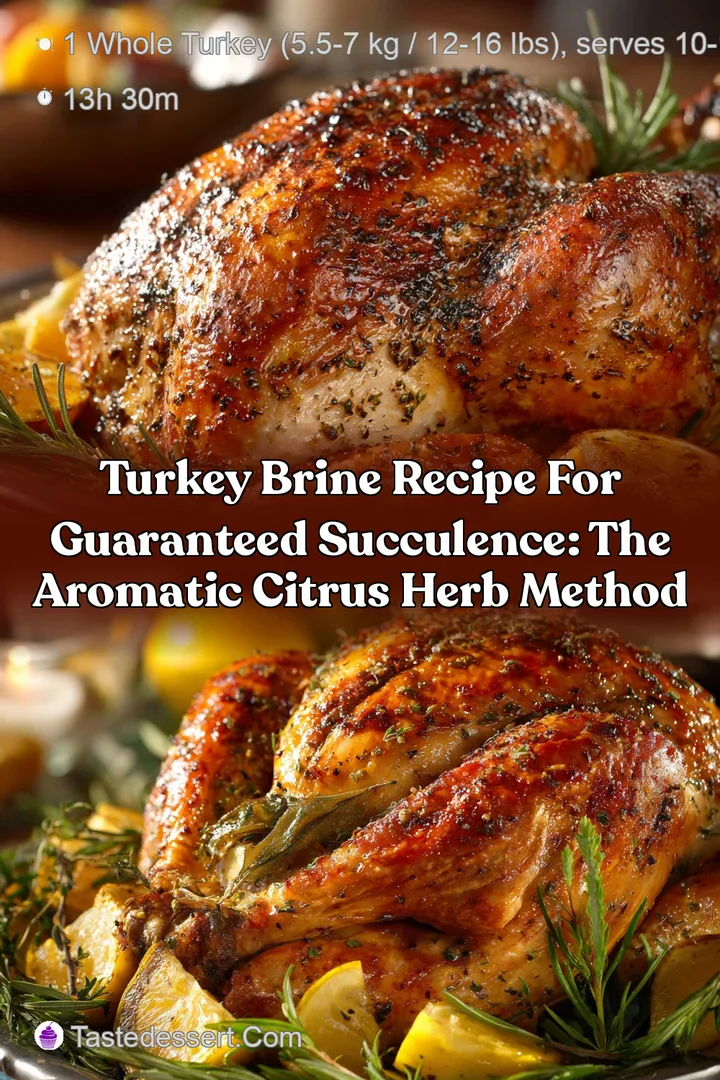Turkey Brine Recipe for Guaranteed Succulence: The Aromatic Citrus Herb Method