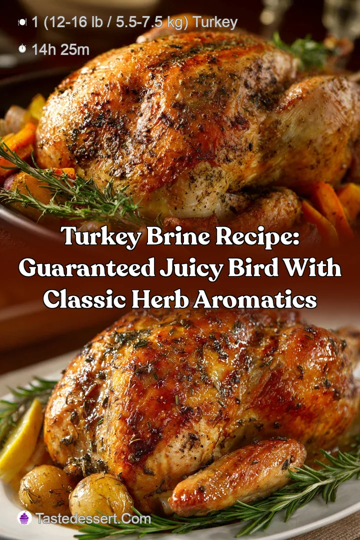 Turkey Brine Recipe: Guaranteed Juicy Bird with Classic Herb Aromatics
