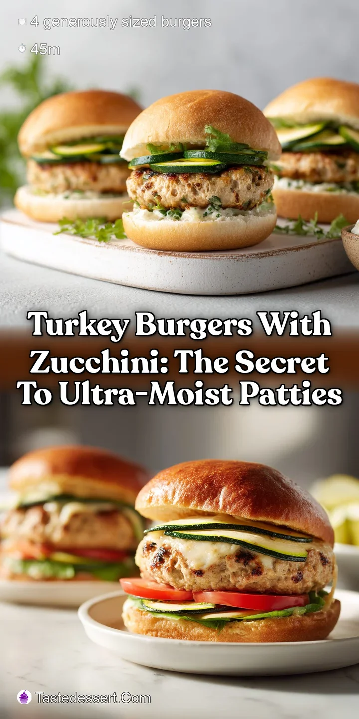 Turkey Burgers with Zucchini: The Secret to Ultra-Moist Patties