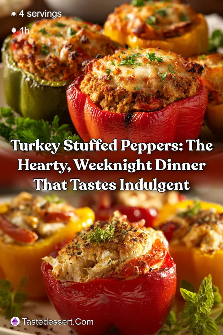 Turkey Stuffed Peppers: The Hearty Weeknight Dinner That Tastes Indulgent