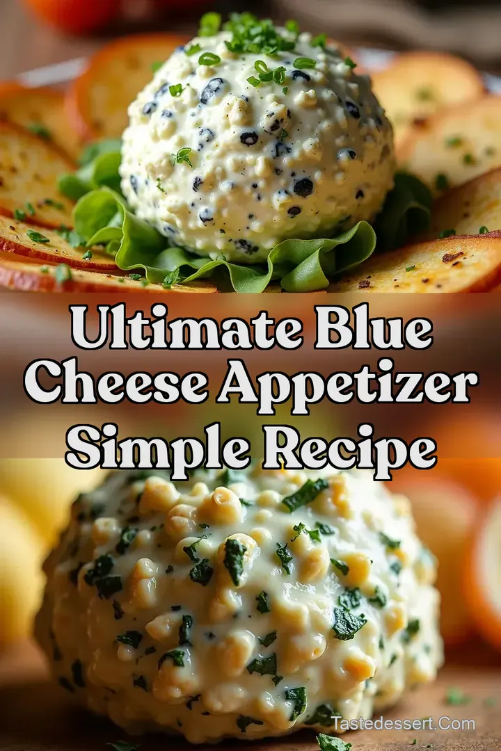 Ultimate Blue Cheese Appetizer Simple Recipe